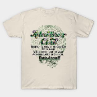 The Adventurers Club Secret Society Pleasure island retro T-Shirt